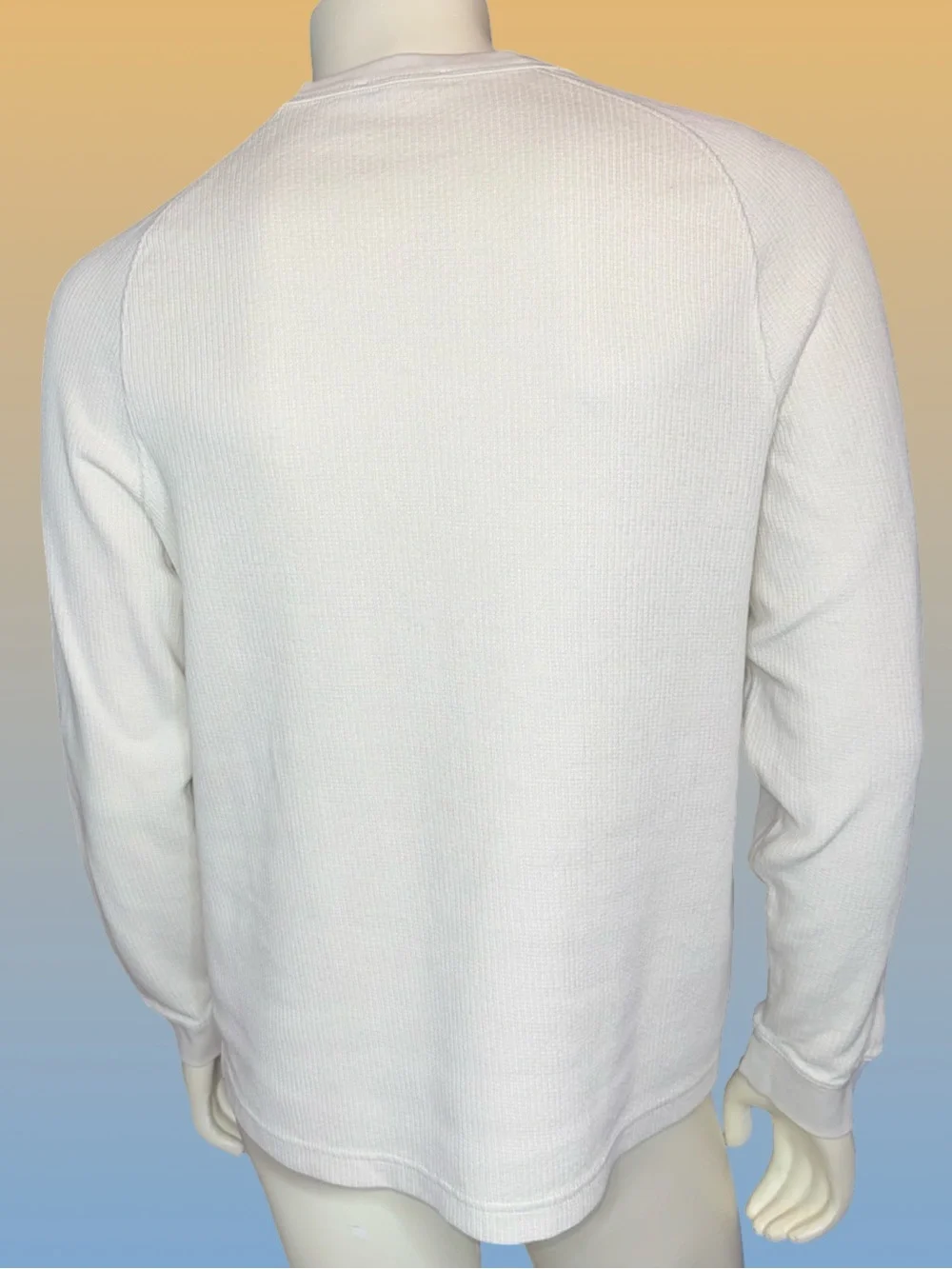 Madewell Thermal Long-Sleeve Tee 100% Cotton